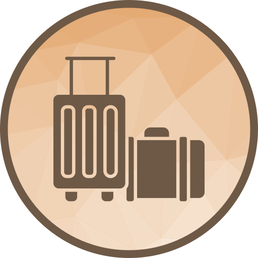 llevando equipaje icono gratis