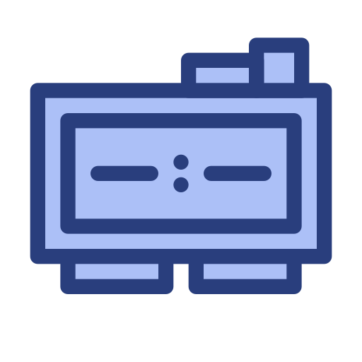 Clock digital free icon