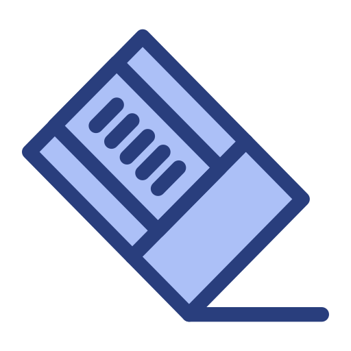 Eraser free icon Eraser free icon