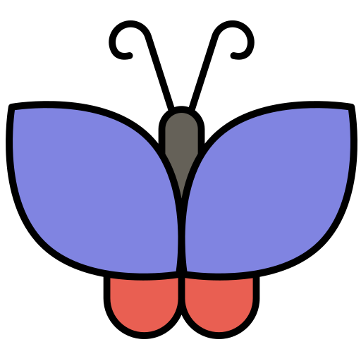 mariposa icono gratis