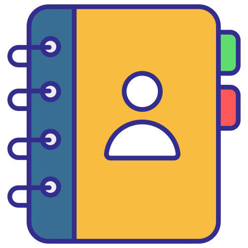 Contact book free icon Contact book free icon