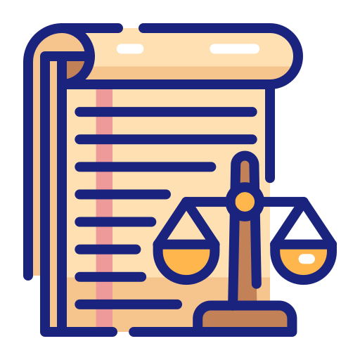 bloc de notas legal icono gratis