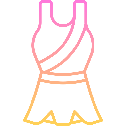 ropa de mujer icono gratis