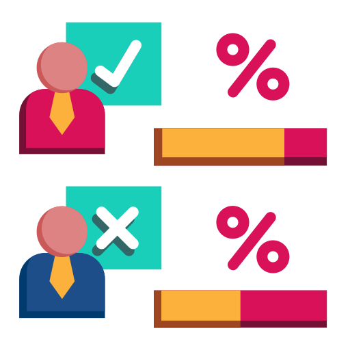 투표 무료 아이콘