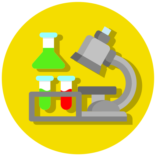 equipo de laboratorio icono gratis