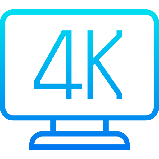 4k icono gratis