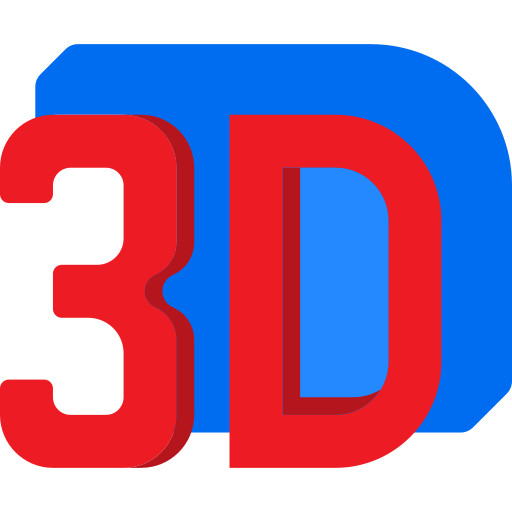 3d - free icon