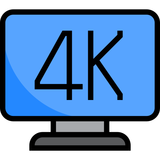 4k icono gratis