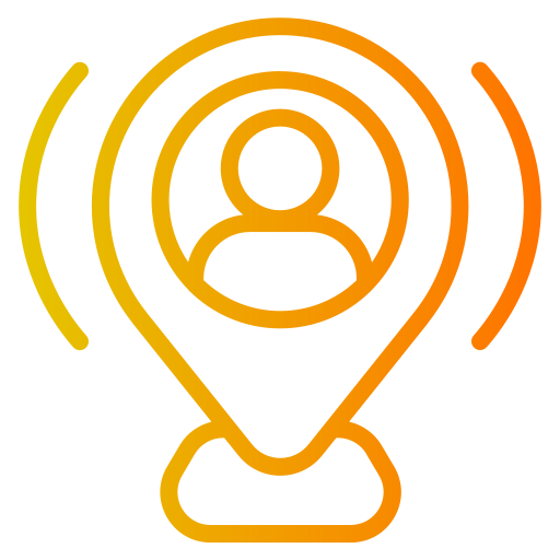ubicación de la persona icono gratis