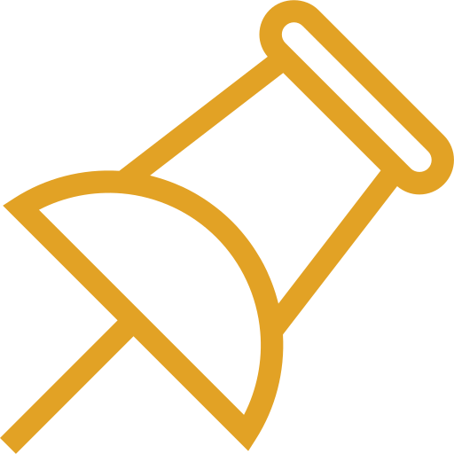 alfiler icono gratis