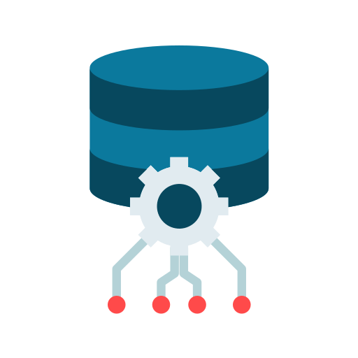 configuración de la base de datos icono gratis