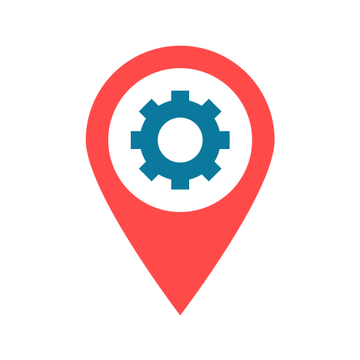 configuración de ubicación icono gratis