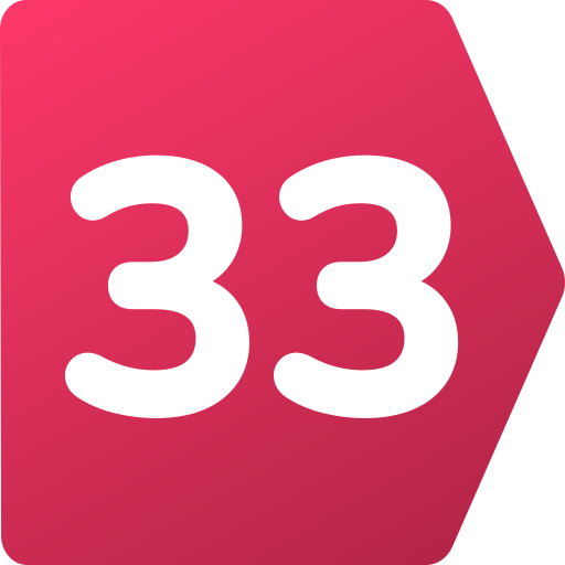 33 grátis ícone 33 grátis ícone