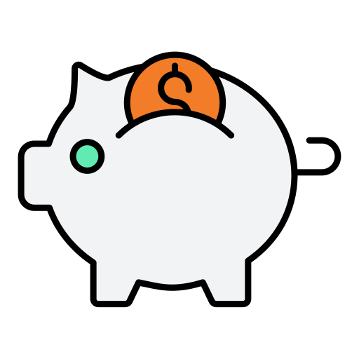 ahorros icono gratis