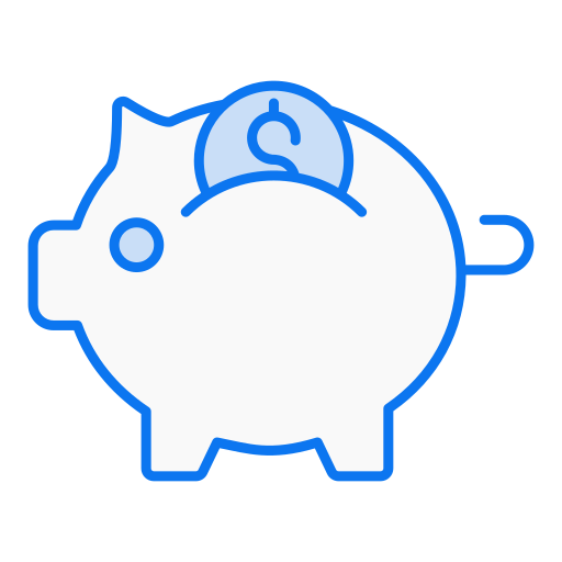 ahorros icono gratis