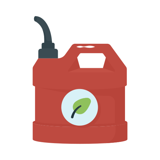 combustible verde icono gratis