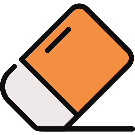 Eraser free icon