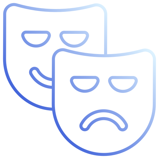 máscara de fiesta icono gratis