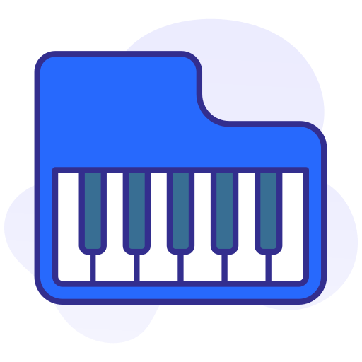 piano icono gratis