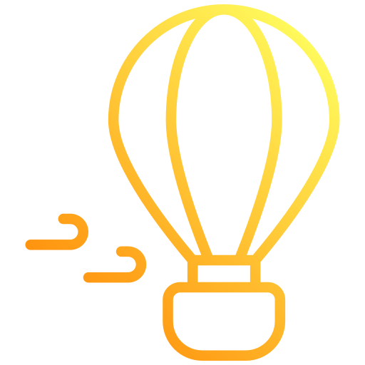 balão de ar quente grátis ícone