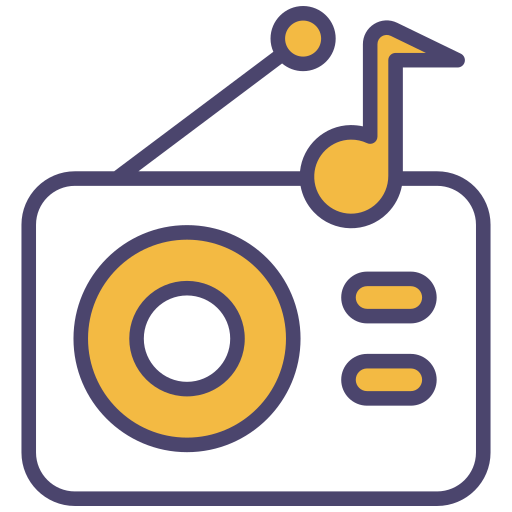 라디오 무료 아이콘