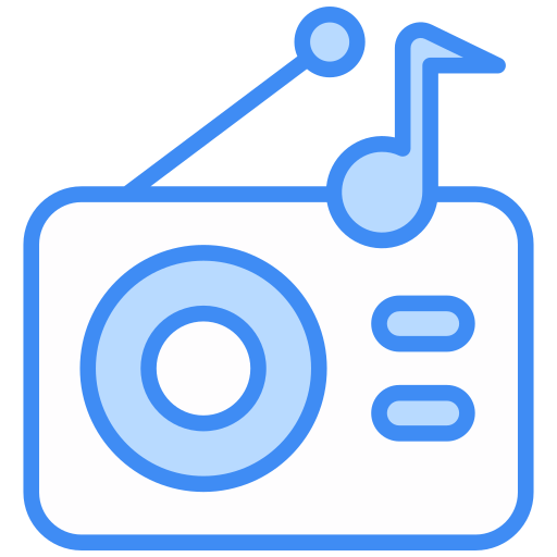 rádio grátis ícone