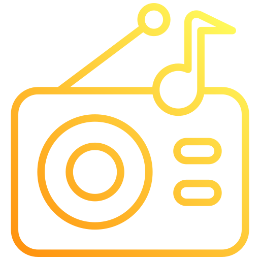 라디오 무료 아이콘