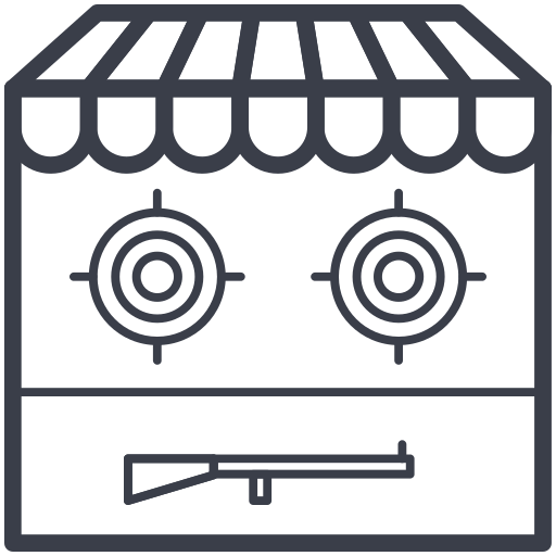 사격장 무료 아이콘 사격장 무료 아이콘