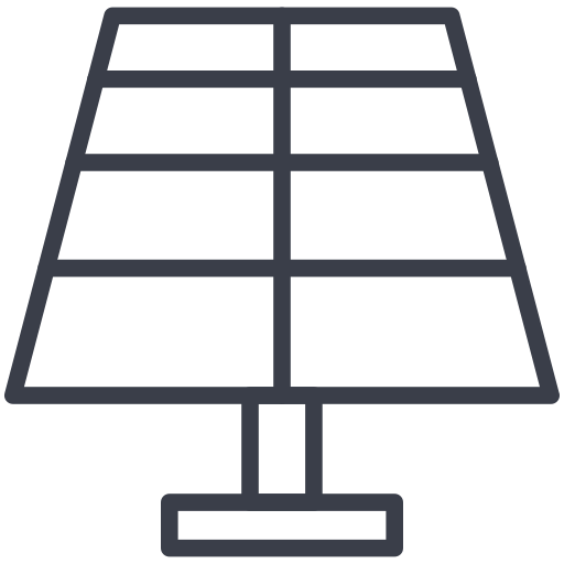 energia solar grátis ícone