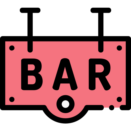 Bar icono gratis