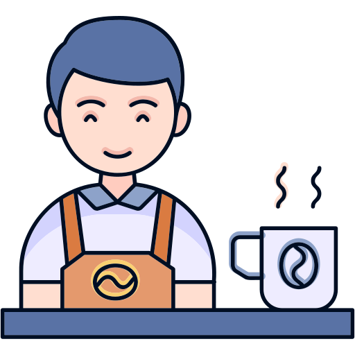 barista grátis ícone barista grátis ícone