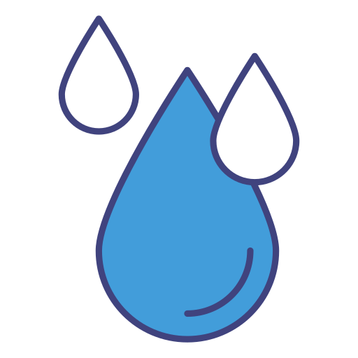 gotas de agua icono gratis