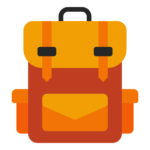 Backpack free icon Backpack free icon