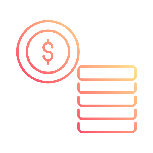 moneda y dinero icono gratis