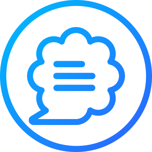 Chat bubble free icon
