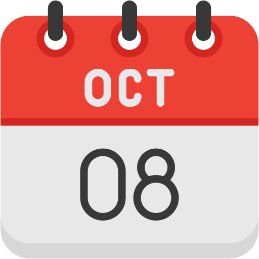 octubre icono gratis