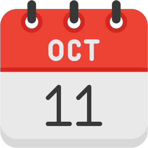 octubre icono gratis