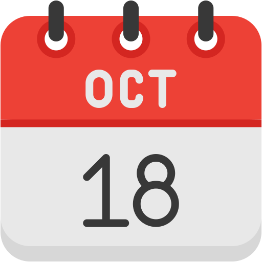 octubre icono gratis