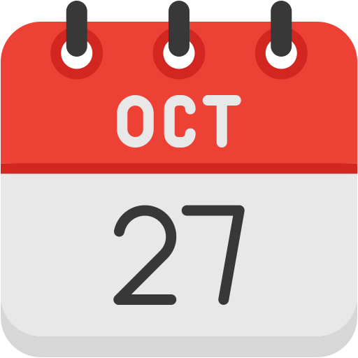 octubre icono gratis