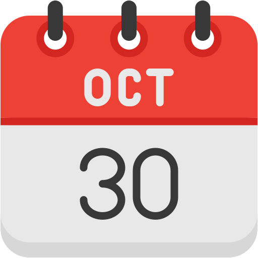 octubre icono gratis