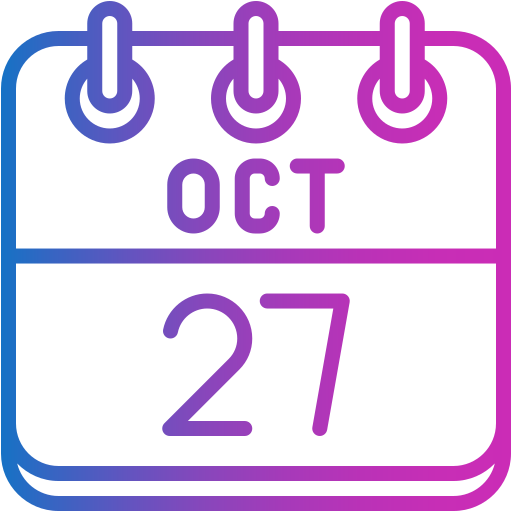 octubre icono gratis