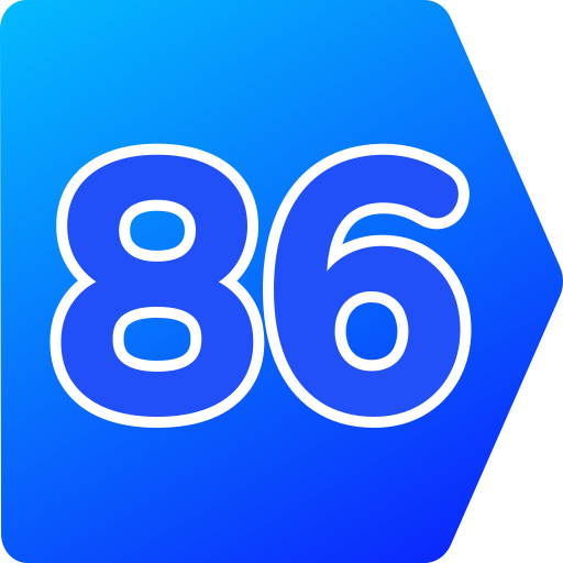 86 icono gratis