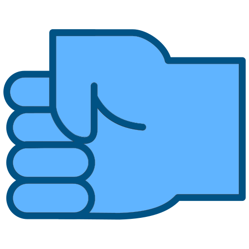 poing Icône gratuit poing Icône gratuit