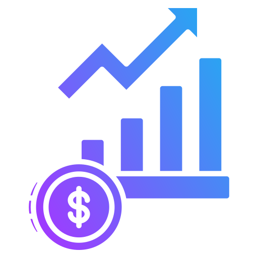 ganancia icono gratis