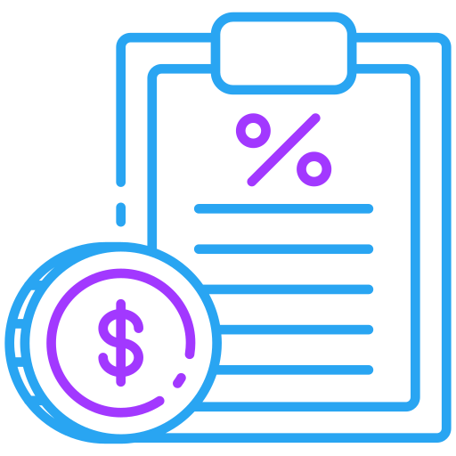 impuestos icono gratis