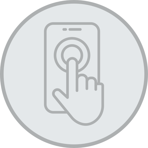 Touch screen free icon Touch screen free icon