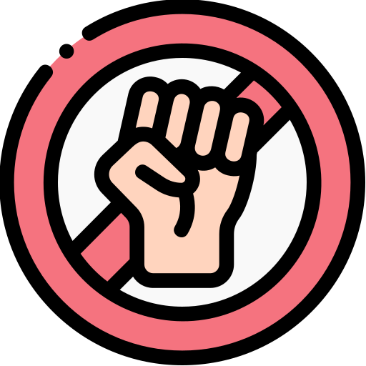 no fighting sign