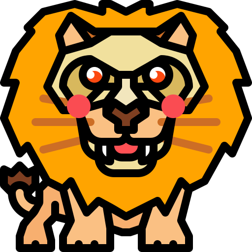 lion Icône gratuit lion Icône gratuit