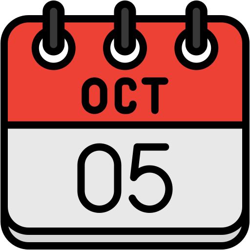 octubre icono gratis