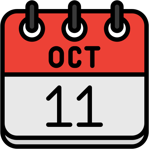 octubre icono gratis